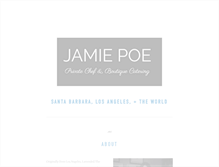 Tablet Screenshot of chefjamielevine.com
